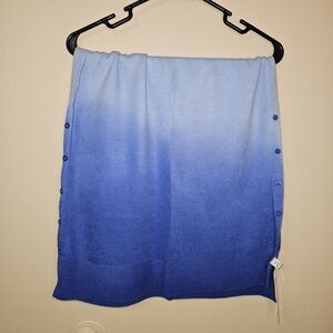 Blue Gradient Women's Skirt